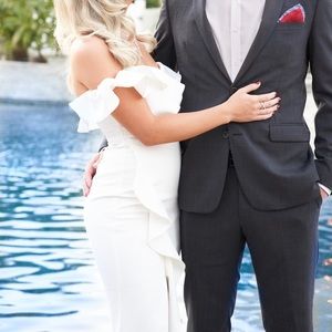 White Full Length Dress